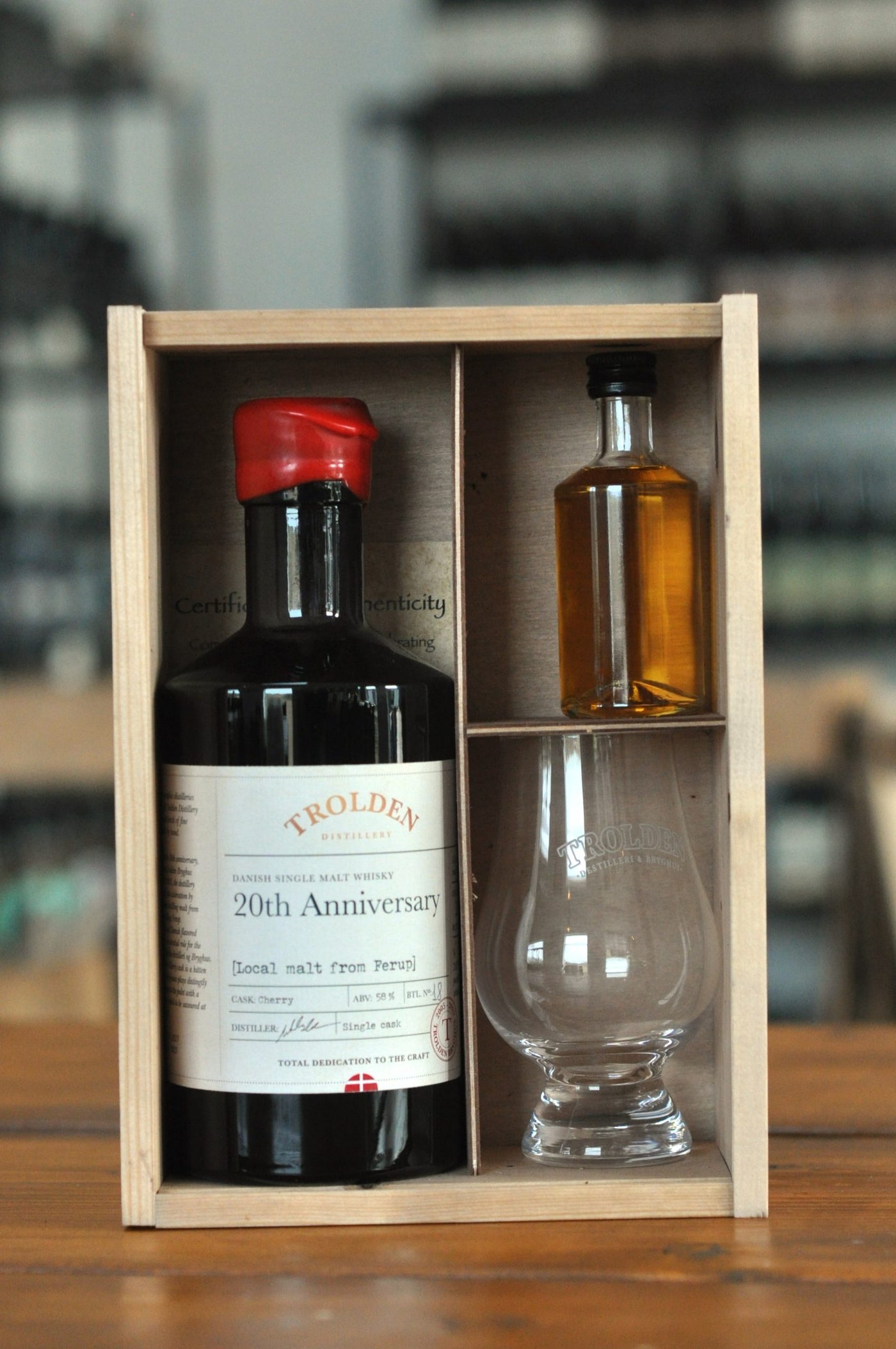 TROLDEN 20th ANNIVERSARY Local malt from Ferup (50cl.)