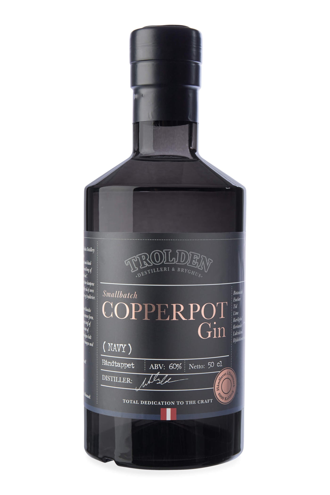 NAVY Copperpot Gin, (50 cl.)