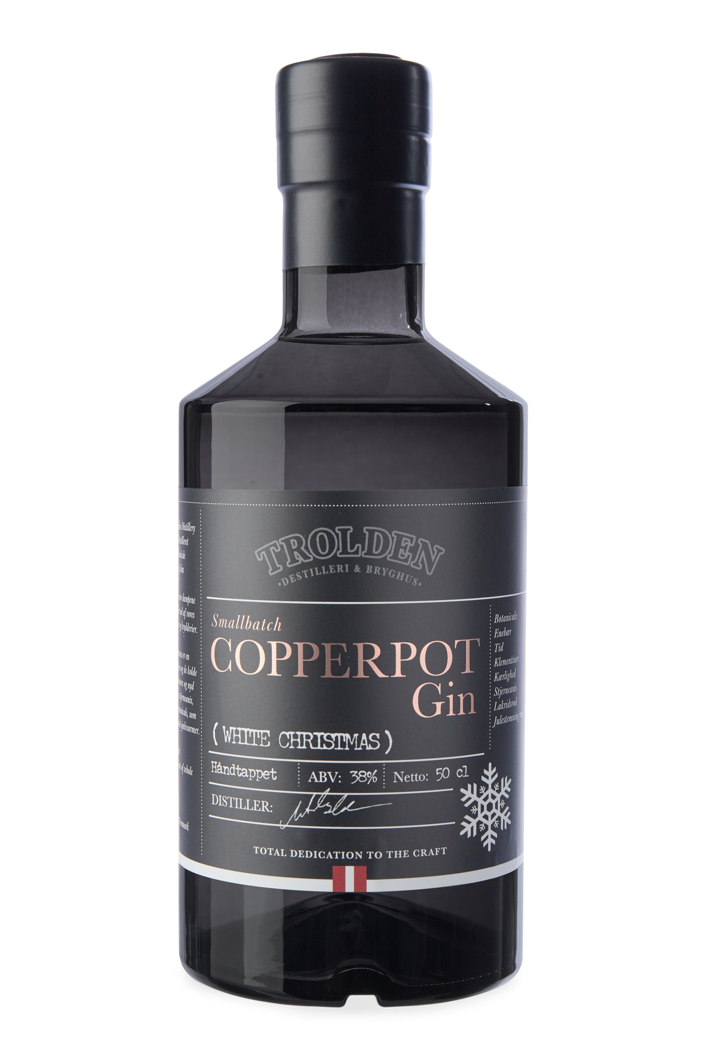 WHITE CHRISTMAS Copperpot Gin, (50 cl.)