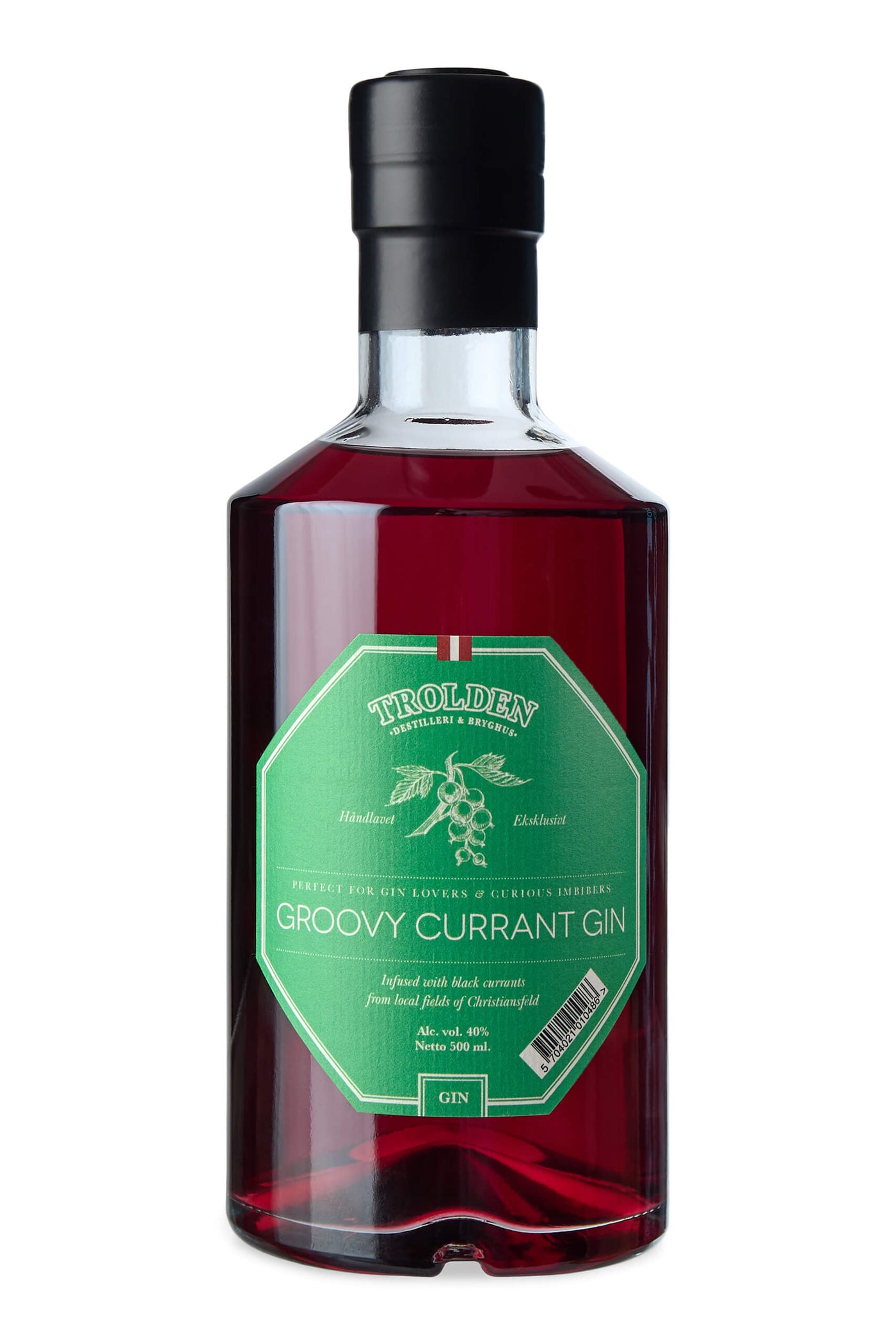 GROOVY CURRANT Infused Gin, (50 cl.)