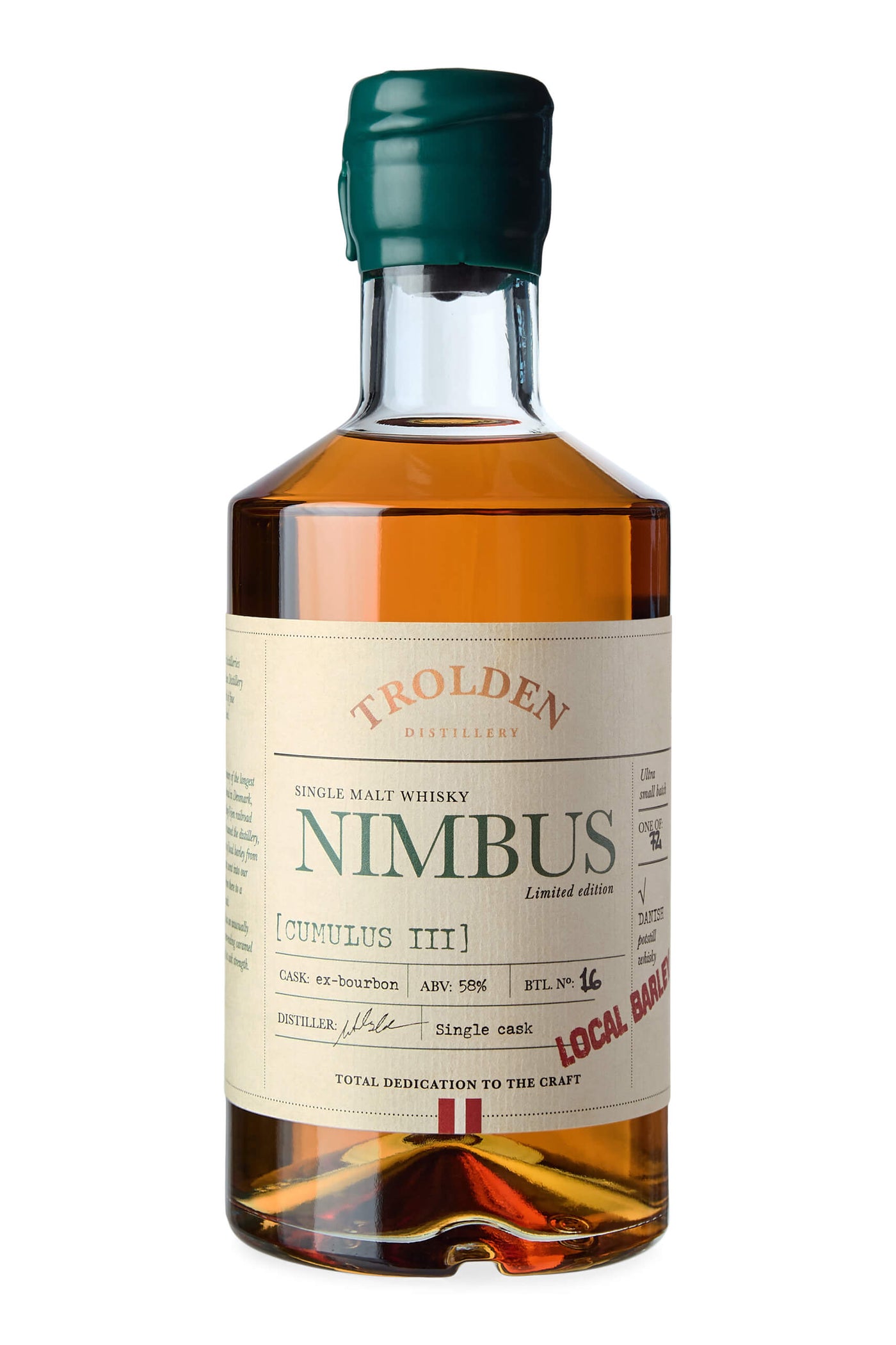 NIMBUS CUMULUS III Local barley, (50cl.)