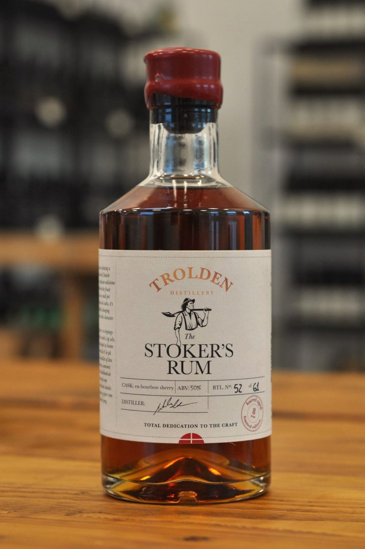 THE STOKERS RUM 8Yo LIMITED EDITION (50 cl.)